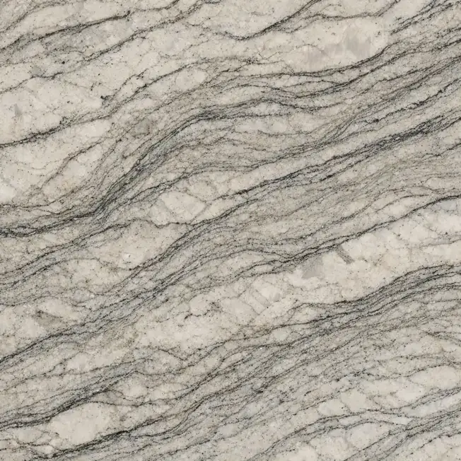 Premium granite slab with natural veining at Granite Girl showroom