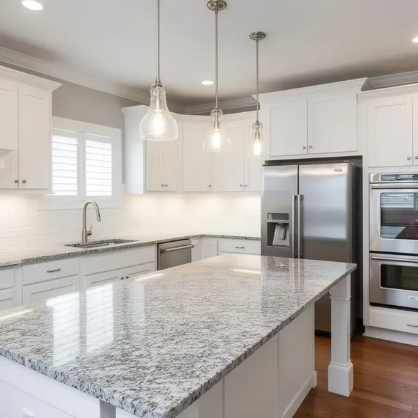 Kitchen after renovation by Granite Girl