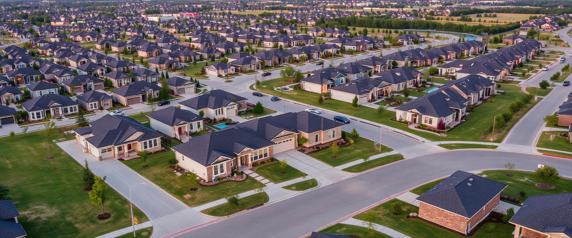New suburban development in Manvel, TX served by Granite Girl